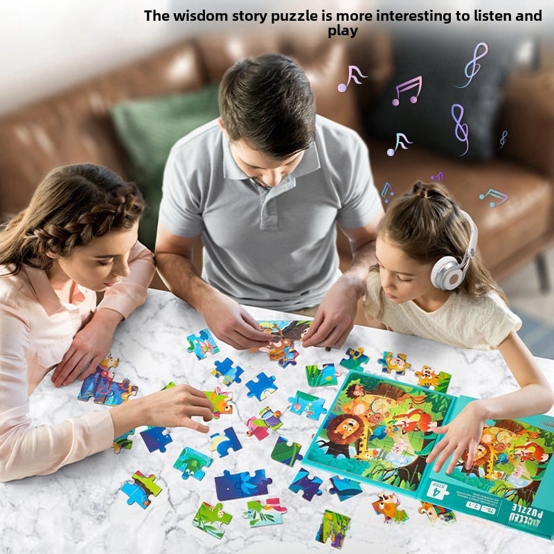 Magnetic Animal Traffic Puzzle for Toddlers and Kids Ages 1-6 | Educational Toys & Puzzles