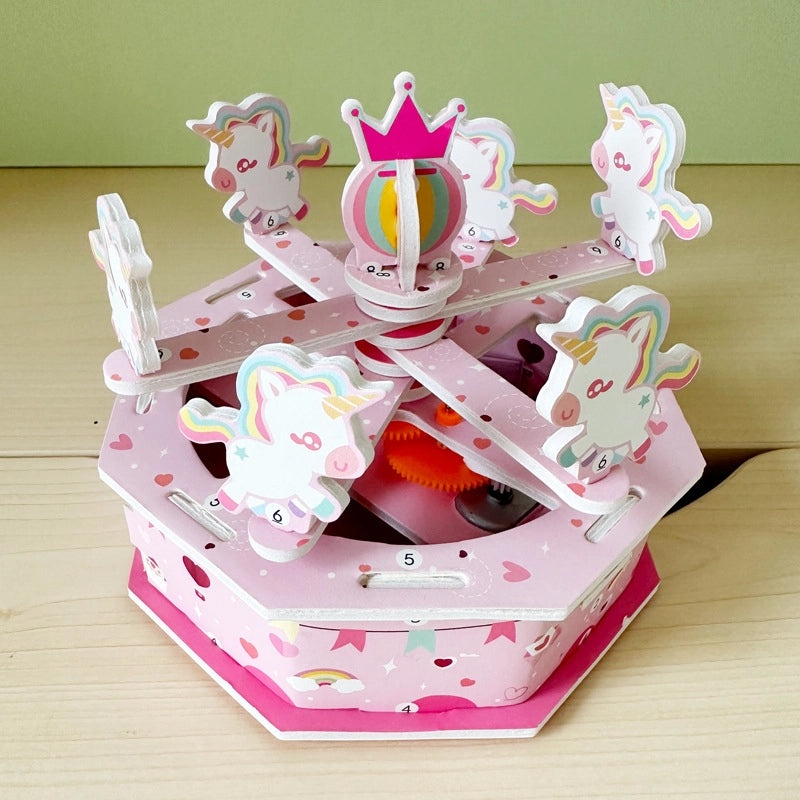 Educational Carousel Paper Toy Set | Learning & Educational Toys