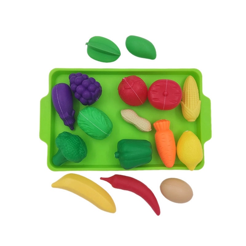 Pretend Play Kitchen Fruit and Vegetable Toys Set|Kids Educational Toys