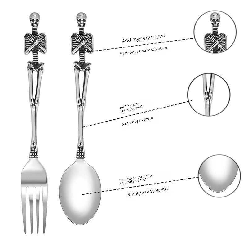 Vintage Halloween Glow Luxury Stainless Steel Jewelry|Halloween Accessories