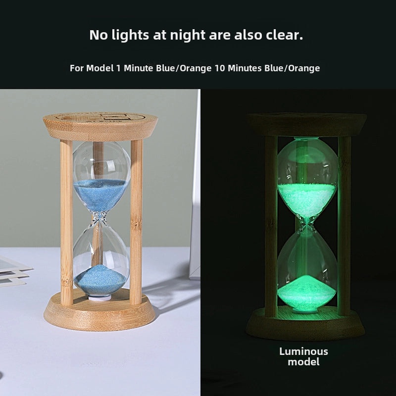 Luminous Bamboo Timer for Home and Bedroom | Home Decor