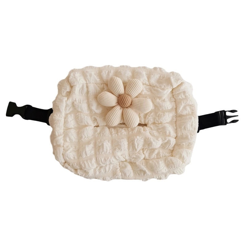 Multicolor Bubble Fiber Fabric Tissue Holder for Casual Vacation Use|Home & Living Accessories