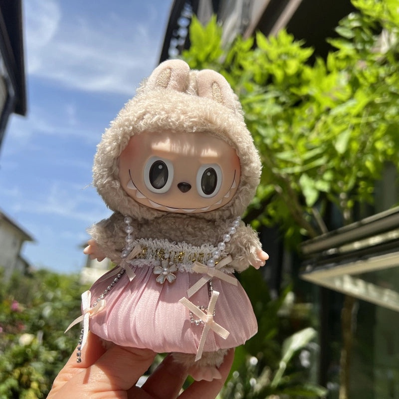 17cm Labu Sweet Wedding Princess Dress Blind Box Macaron Keychain Pendant|Accessories Keychains & Bag Charms