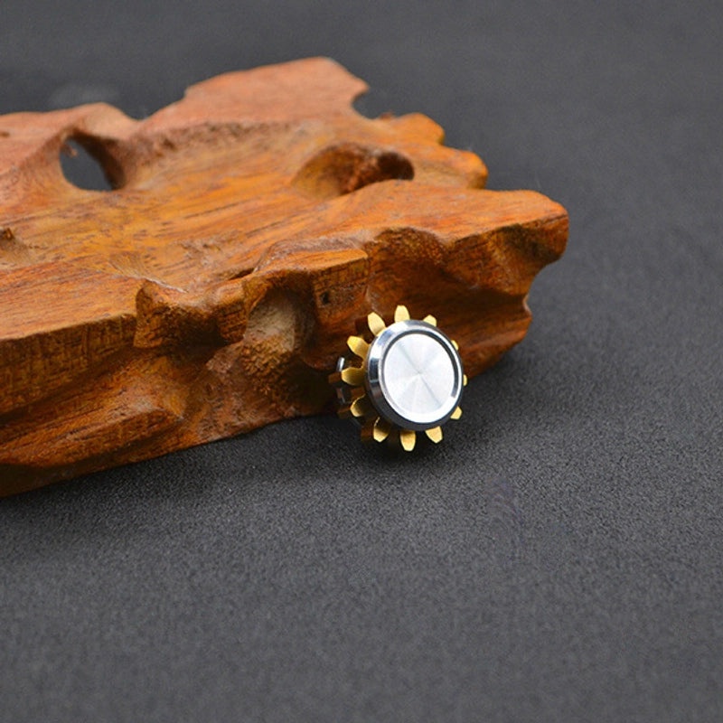 Nine-Tooth Gear Fingertip Spinner Decompression Toy EDC | Fidget Spinners & Stress Relief Toys