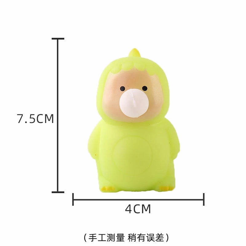 Christmas Squishy Animal Toys Santa Claus Snowman Soft PVC TPR Stress Relief Gifts|Squishy Toys & Stress Relief