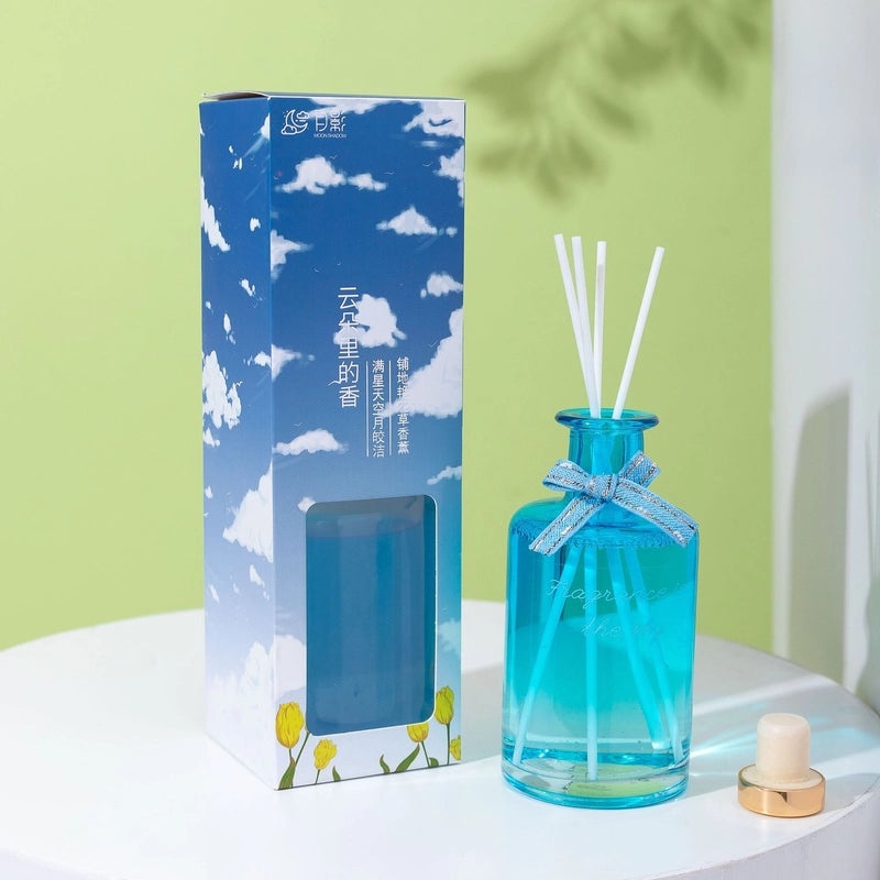 Minimalist Liquid Letter Rattan Home Scent Diffuser|Home Fragrance