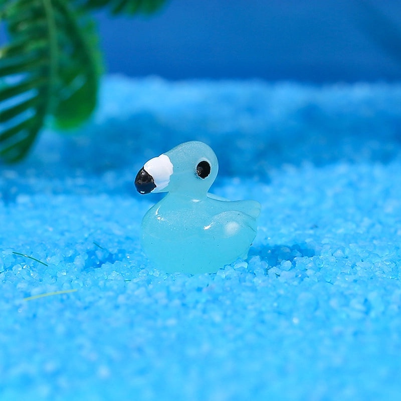 Cute Cartoon Flamingo Resin Figurines for Home Decor | Artificial Decorations