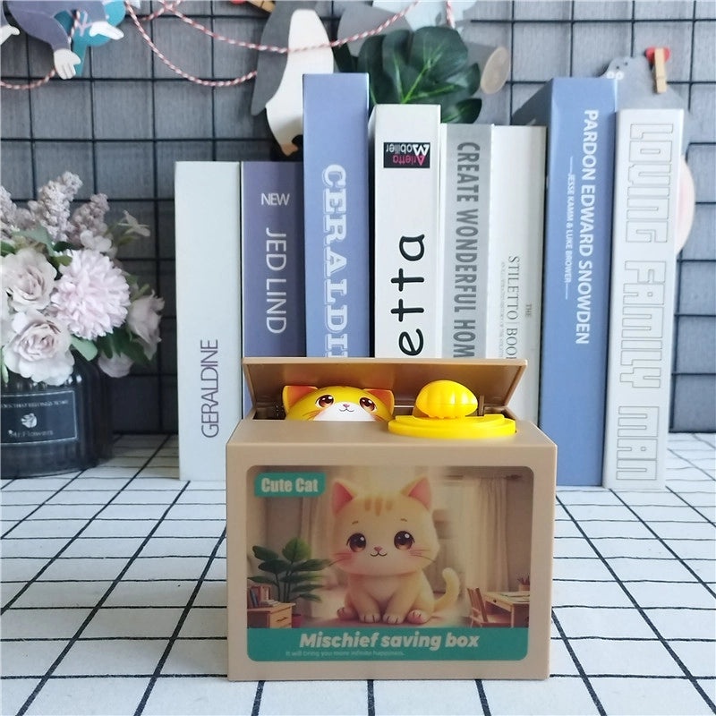 Creative Cute Panda Cat Coin Bank for Savings|Home Decor & Savings Accessory