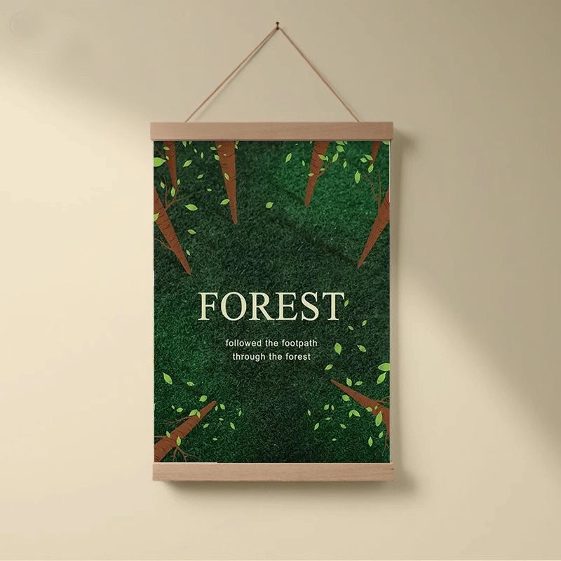 Rustic Letter Tree Wall Decor | Wall Art