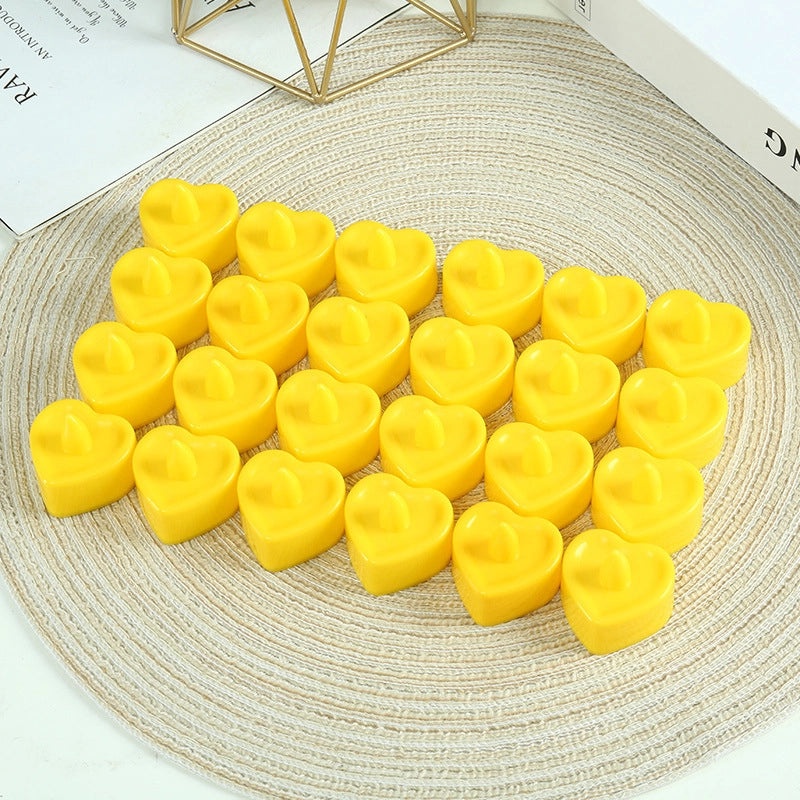 Stylish Heart-Shaped Plastic Ornaments for Home Decor|Home Decor Ornaments