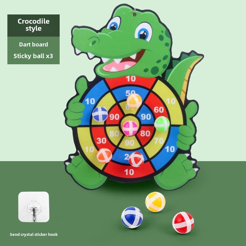 亲子互动儿童飞镖球射击玩具 粘球丢球靶 室内户外益智玩具|儿童玩具