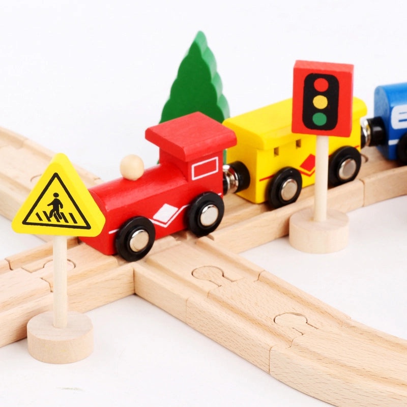 Wooden Train Toy for Toddlers Aged 3-6 Years|Kids Wooden Toys