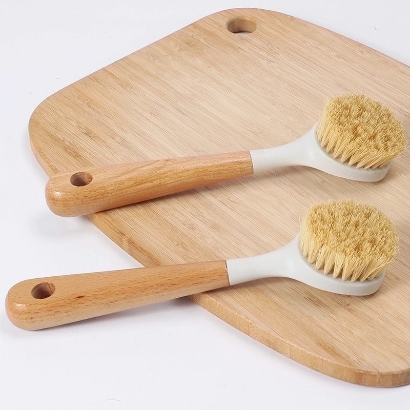 Classic Solid Color Wooden Hair Brush, Single Piece | Hair Care Accessories