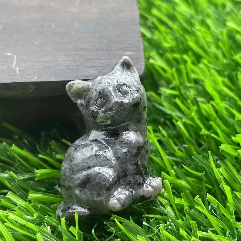 Adorable Gemstone Animal Figurines Decorative Artificial Ornaments|Home Decor