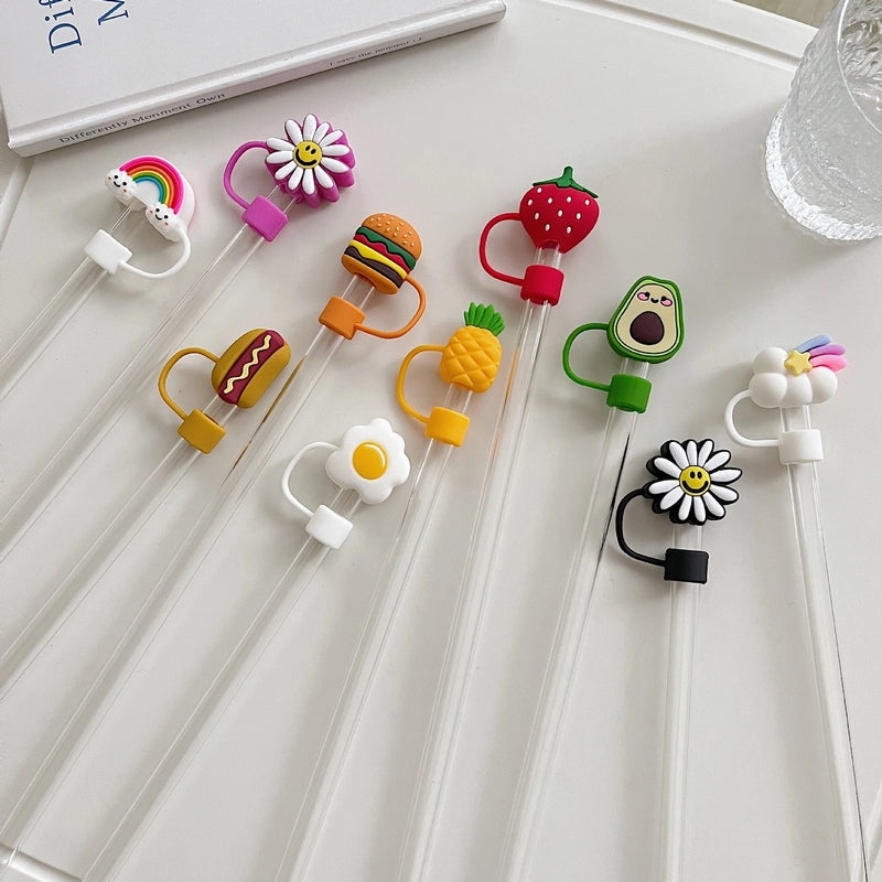 Colorful Rainbow Fruit Flower PVC Charm | Accessories & Jewelry