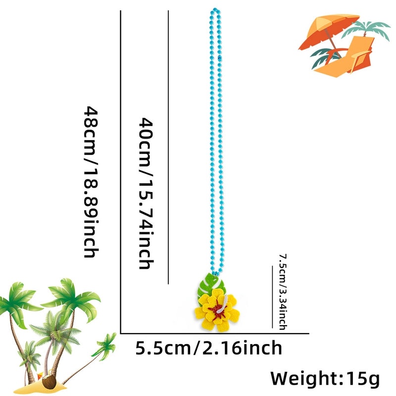 Hawaiian Flower Crab Plastic Charm Cute Beach Vacation Accessory|Jewelry & Accessories