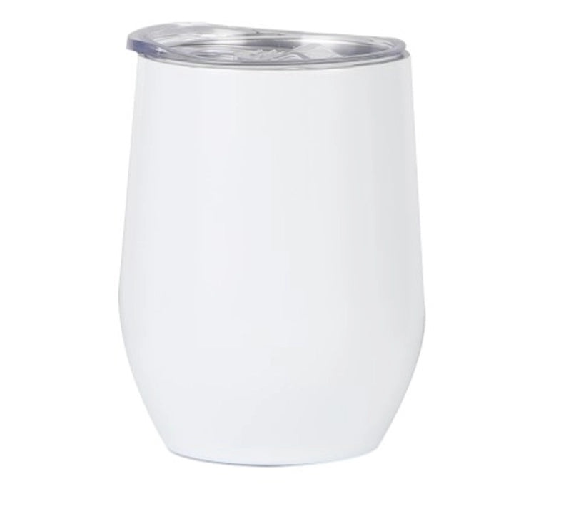 Stylish Stainless Steel Thermos Cup with Stripe and Solid Color Design | Drinkware & Thermoses