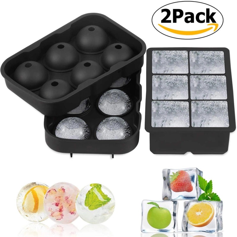 Simple Silicone Ice Cube Mold Set | Kitchen & Dining Accessories