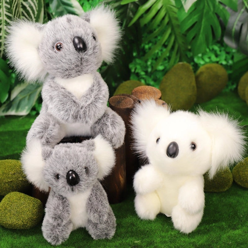 Cute Koala Plush Toy Soft Stuffed Animal Zoo Souvenir Gift for Kids|Toys & Games Plush Animals