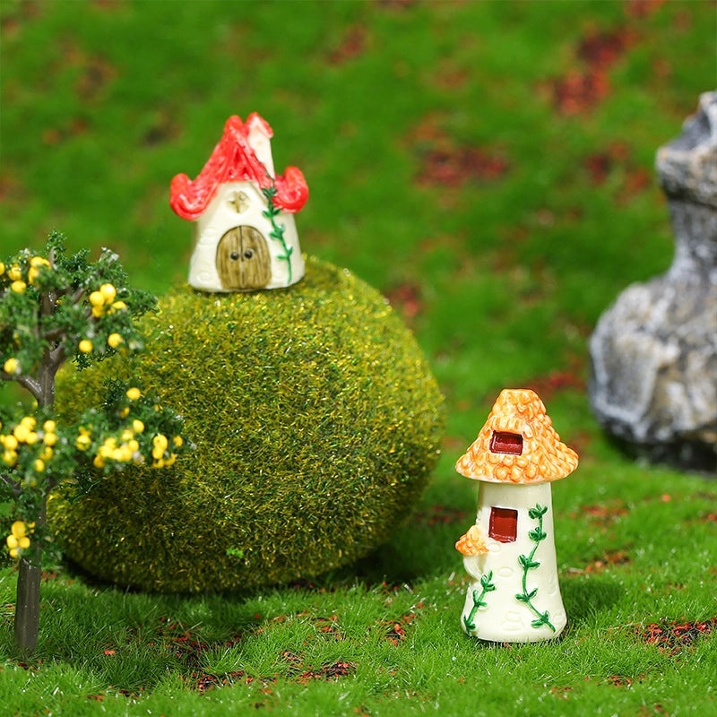 Charming Miniature Castle Resin Figurines|Home Decor Ornaments