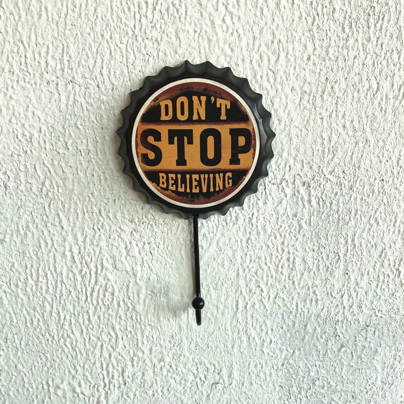 Vintage Beer Cap Letter Motorcycle Metal Iron Pendant Wall Decor|Wall Art