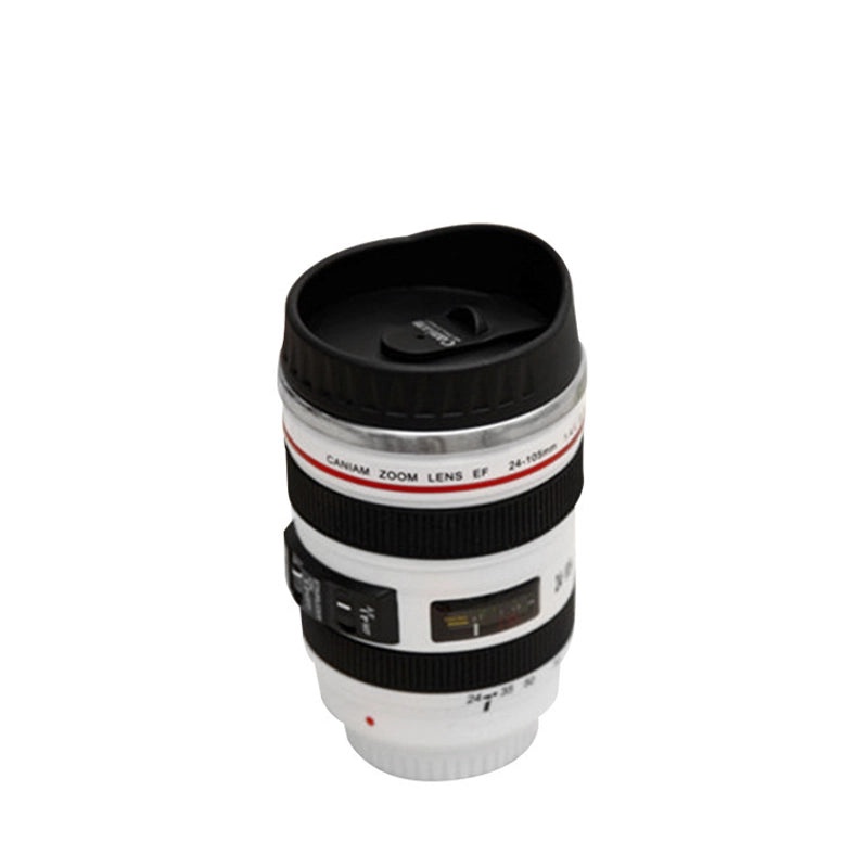 Casual SLR Lens Stainless Steel Travel Mug ABS Material | Drinkware & Mugs