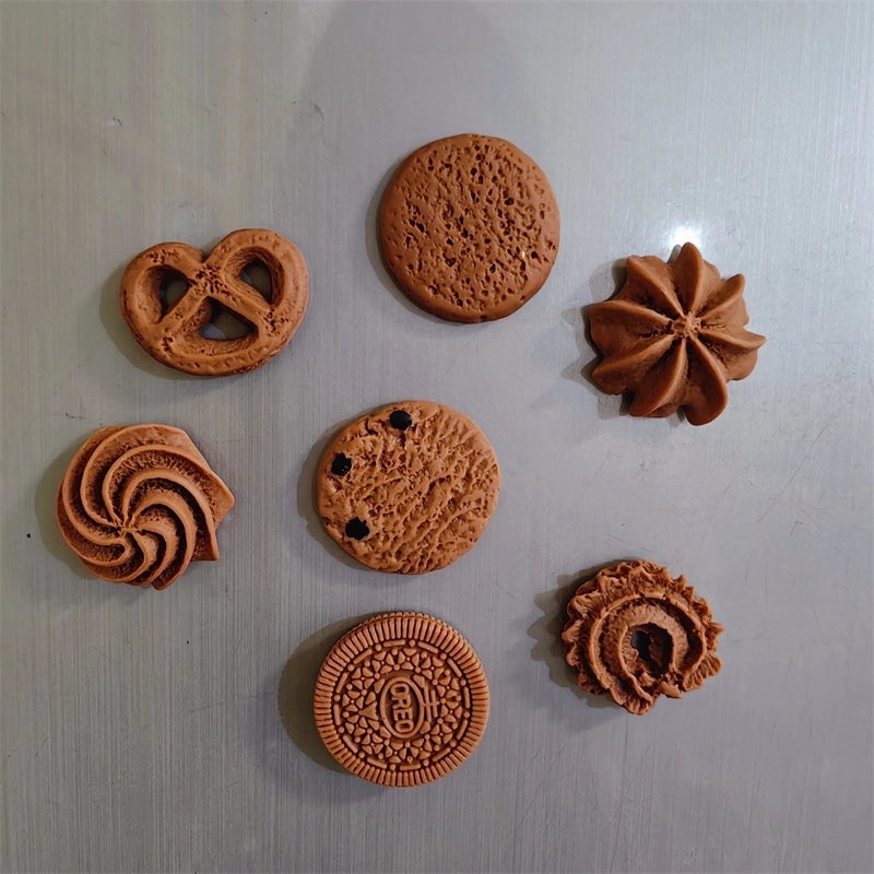 3D Bread and Cookie Refrigerator Magnets | Home Decor & Magnets