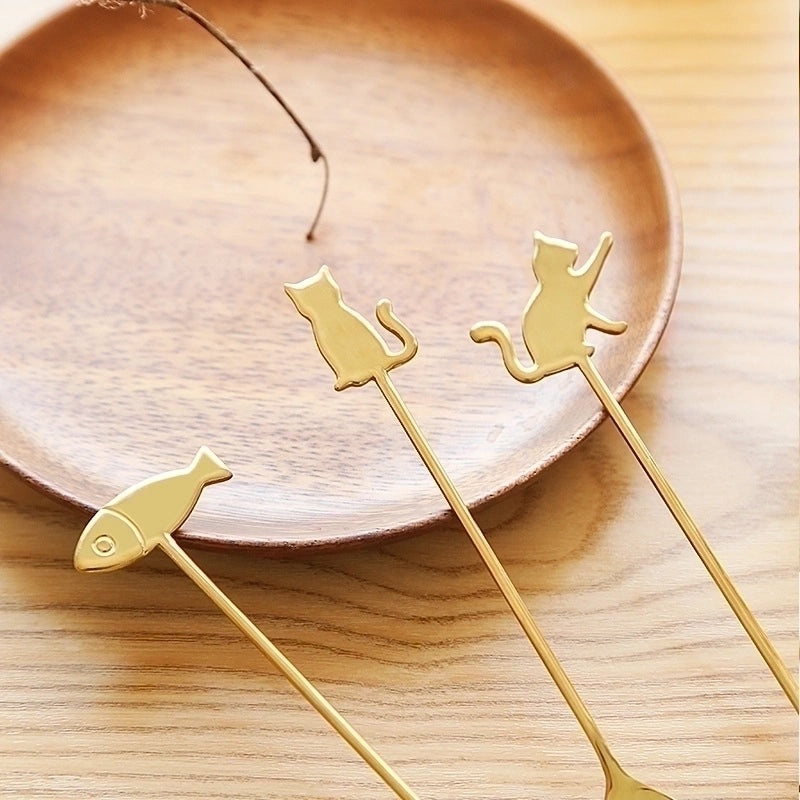 Chinoiserie Style Cartoon Stainless Steel Tableware Single Piece|Kitchen & Dining