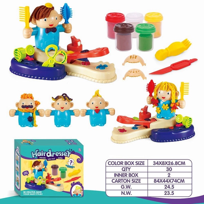 Colorful Painted Clay Toys for Toddlers Ages 3-6 | Kids Toys & Educational Playsets