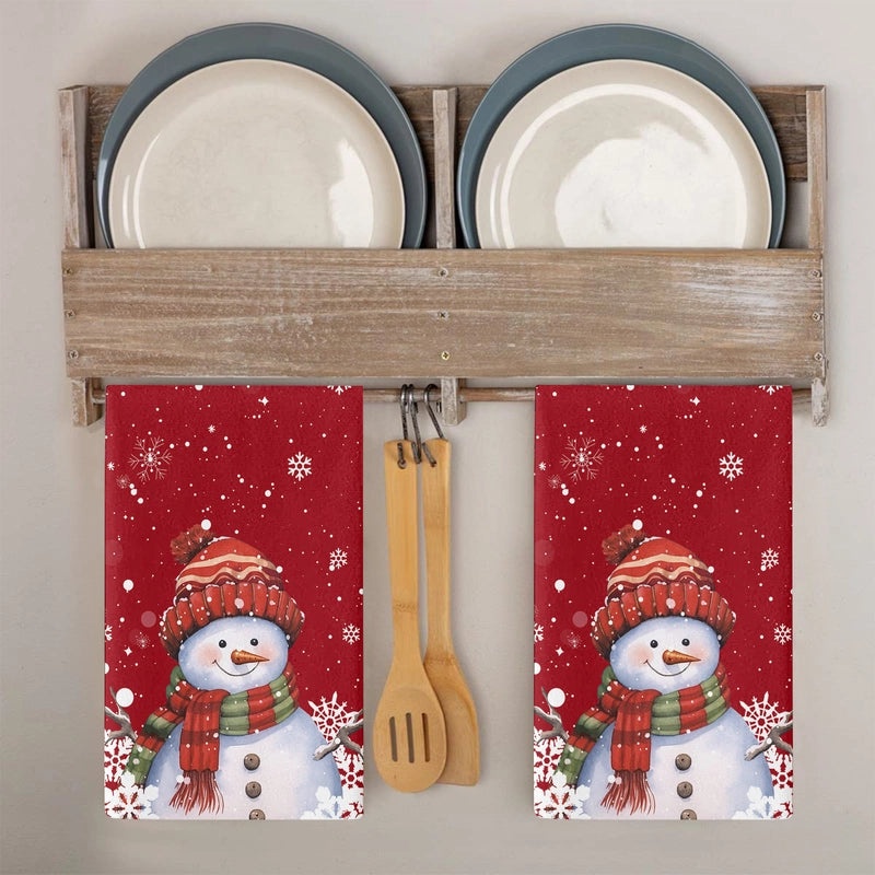 Christmas Holiday Cute Christmas Tree Soft Microfiber Towels|Home & Kitchen Textiles