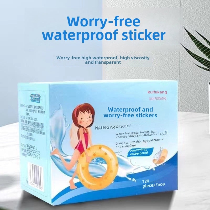 Waterproof Transparent Breathable Anti-Wear Stickers for Baby Feet Portable PU High Adhesive Bath Swimming Use|Baby Care Accessories
