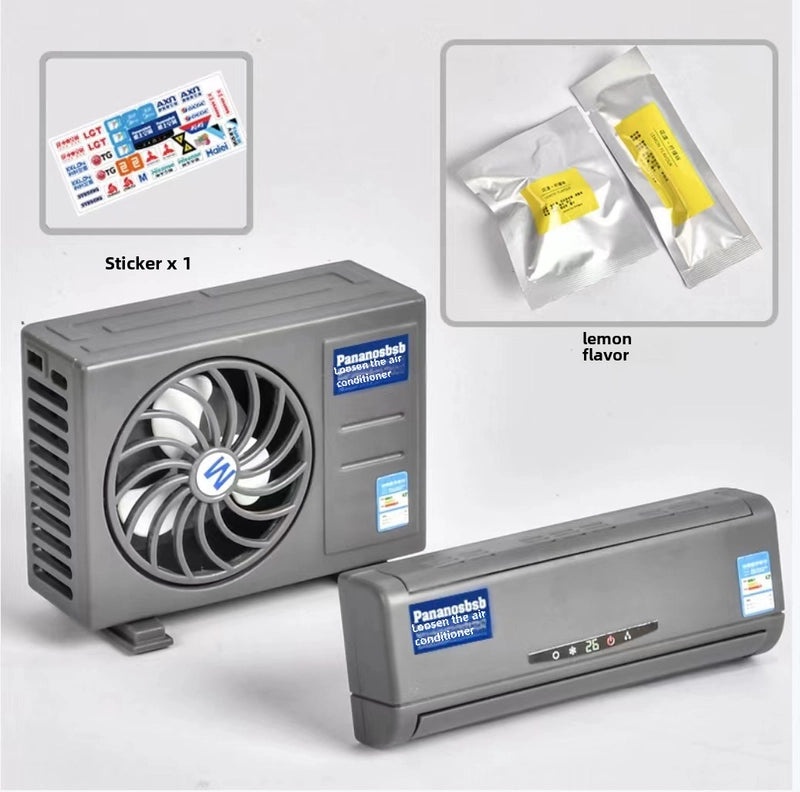 Car Mini Air Conditioner Model Car Vent Air Freshener Aromatherapy Perfume Long-Lasting Car Interior Decoration|Car Accessories