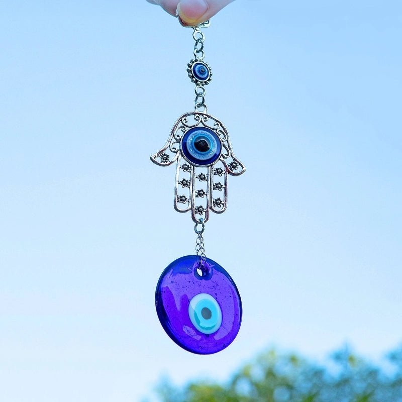 Minimalist Devil's Eye Palm Metal Wall Decor|Home Decor & Wall Art