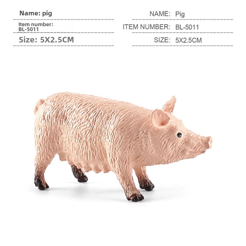 Mini Farm Animal Models Set|Home Decor & Miniatures