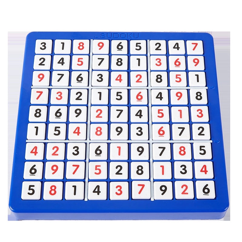 Children's Educational Sudoku Game Board, Jiugongge Puzzle for Kids, Storage Box Included | Toys & Games/Educational Toys