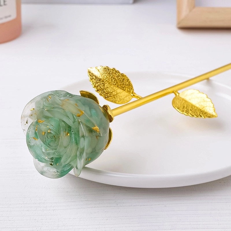 Delicate Alloy Flower Crystal Charm | Jewelry Accessories