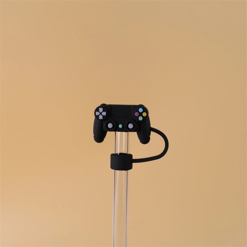 10mm Glass Straw Dust Cover Stainless Steel Cap for Large Diameter Straws Milk Tea Accessories|Drinkware Accessories