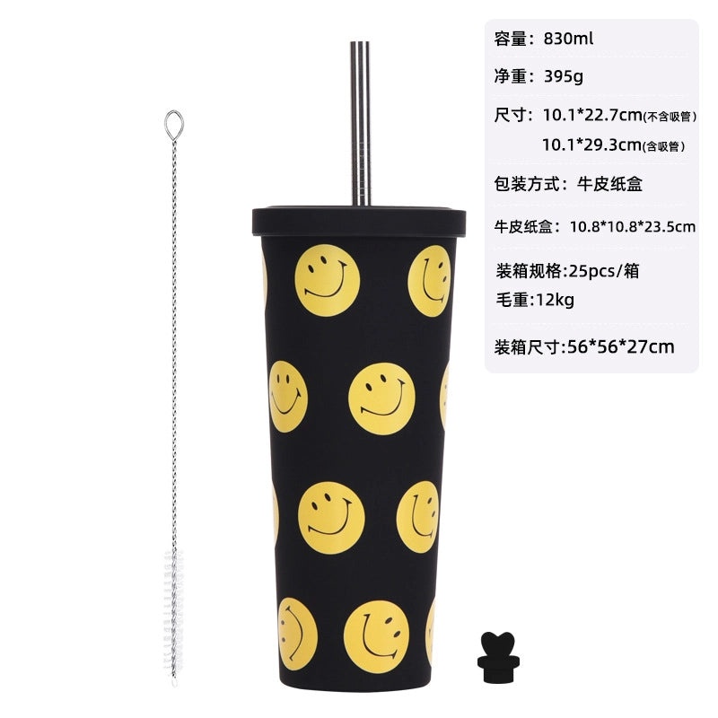 Stylish Cartoon Stainless Steel Water Bottles for Daily Use|Drinkware & Bottles