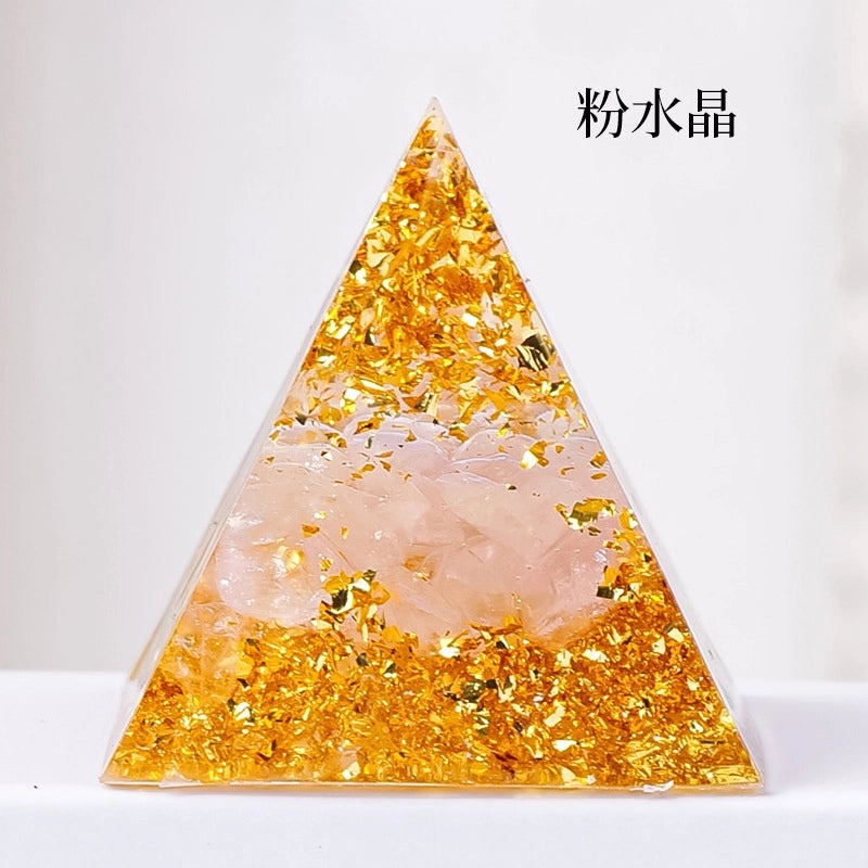 Minimalist Crystal Pyramid Decor | Home Decor