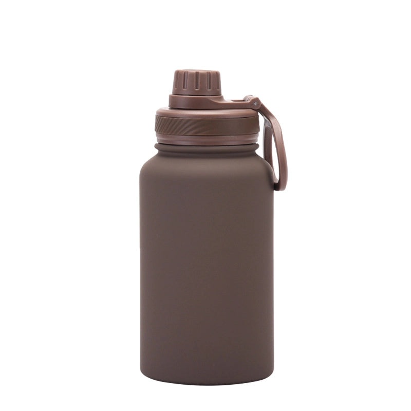 Stainless Steel Water Bottle Single Piece Casual Solid Color | Drinkware & Hydration