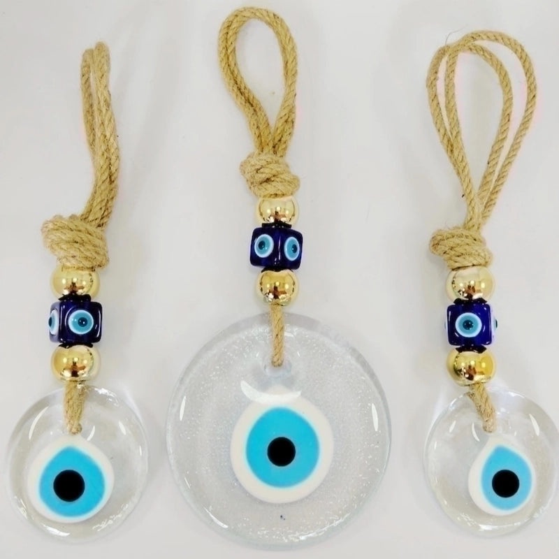Devil's Eye Heart Glass Pendant Charming Artificial Decoration for Accessories|Jewelry & Accessories