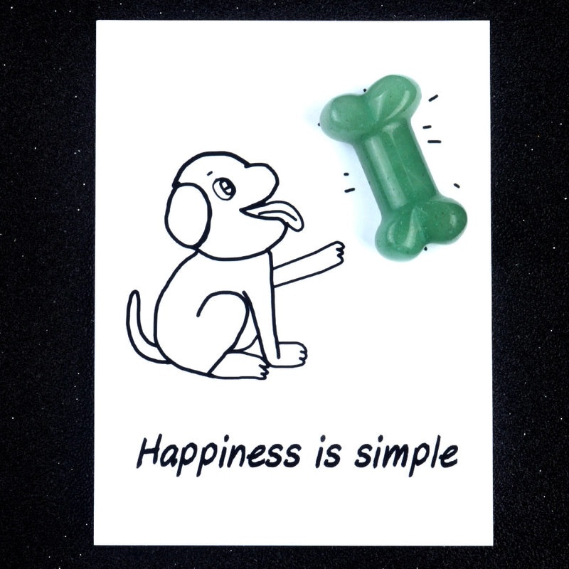 Minimalist Dog Bone Agate Pendant Unisex Jewelry Natural Stone Gemstone Accessories|Jewelry & Accessories