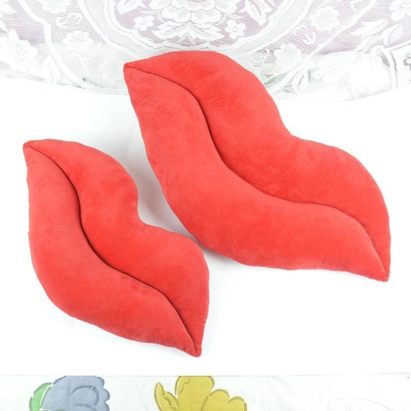 Cute Plush Doll with Lip Design | Soft Cotton Toy | Kids Accessories | Dolls & Toys