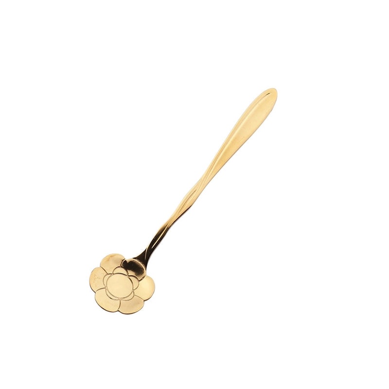 Vacation Floral Stainless Steel Spoon Single Piece | Kitchen & Dining Accessories