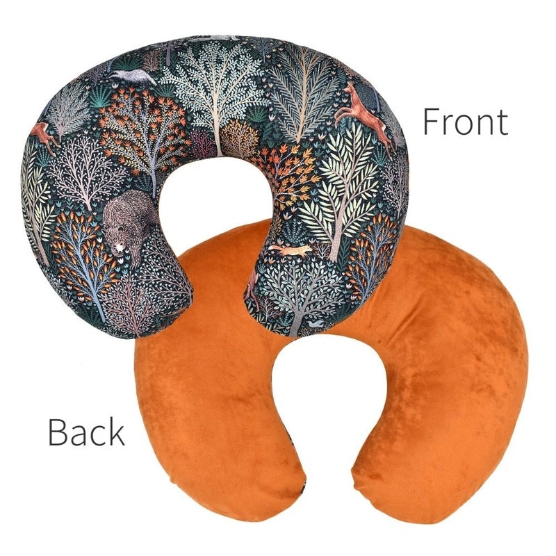 Elastic U-Shaped Nursing Pillow Cover Detachable Autumn Winter Pregnant Breastfeeding Pillowcase|Maternity & Nursing Accessories