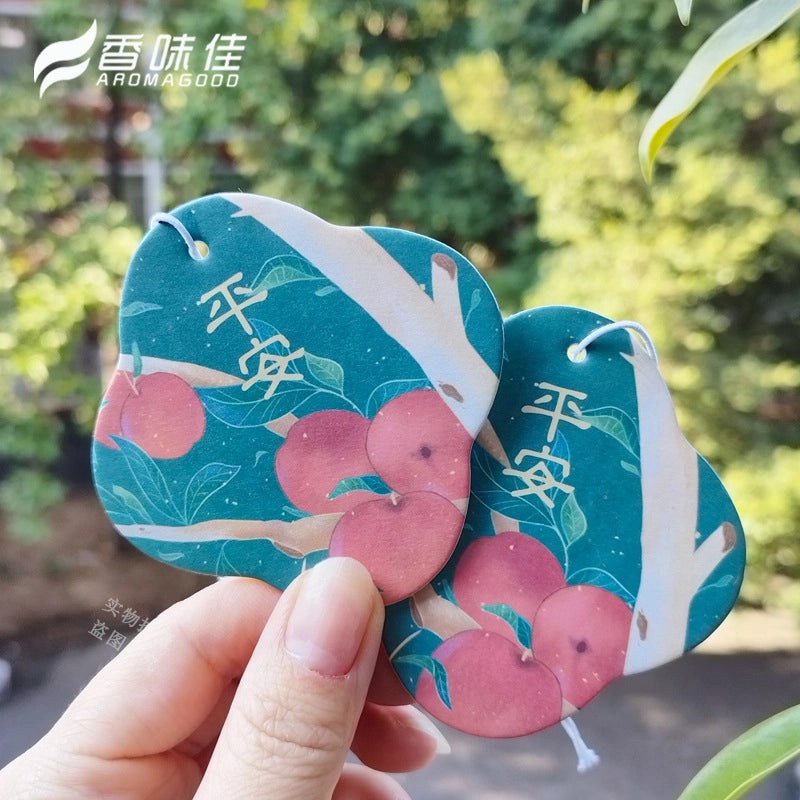 Personalized Car Air Freshener Square Men's Car Perfume Hanging Ornament Long-lasting Scent | Car Accessories