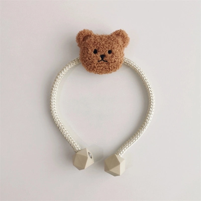 Cute Bear Design Polyester Yarn Sticky Hook for Window | Home Decor Accessories