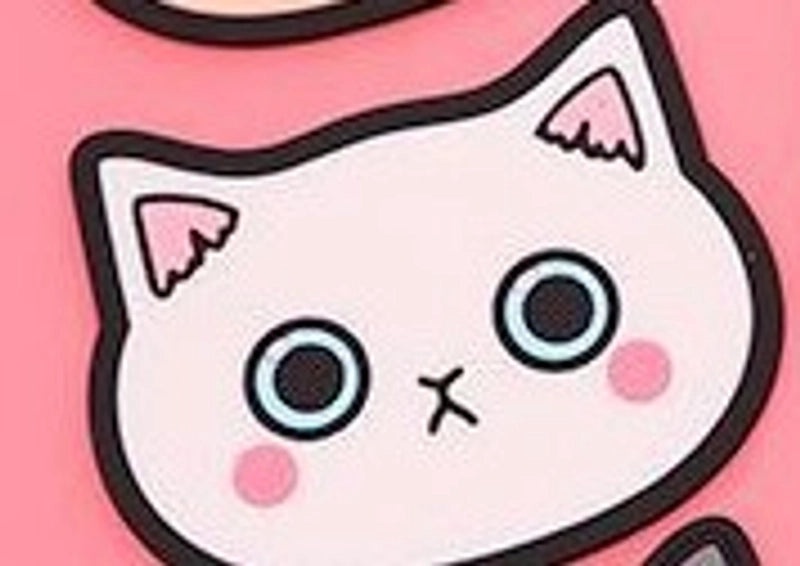 Adorable Cartoon Cat Silicone Placemat for Kids|Tableware & Dining Accessories