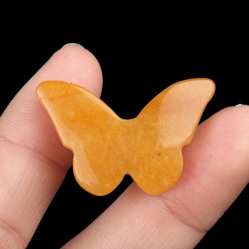 Elegant Butterfly Crystal Agate Ornament|Home Decor & Accessories