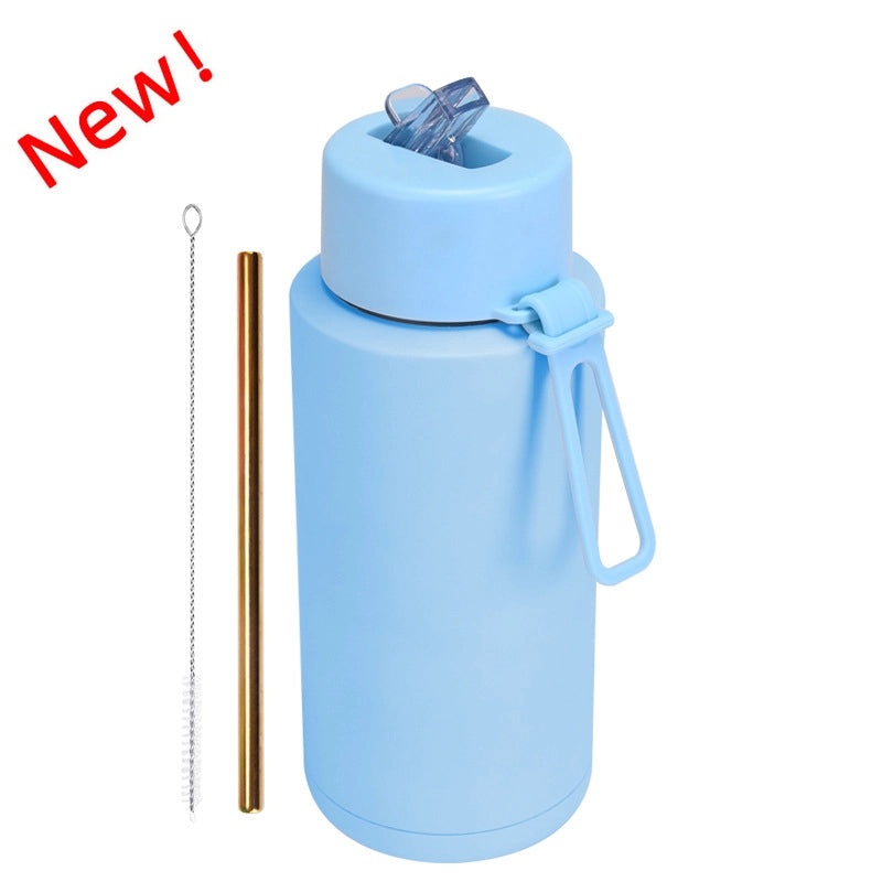 Insulated Stainless Steel Thermos Mug in Solid Colors for Everyday Use|Drinkware & Thermoses